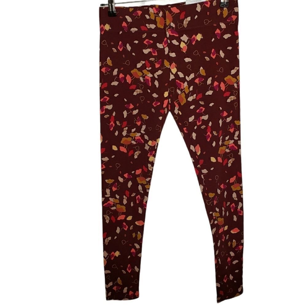 Mix It Knit Full Length Retro Petals Leggings